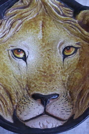 Vintage Italian Lion Bowl
