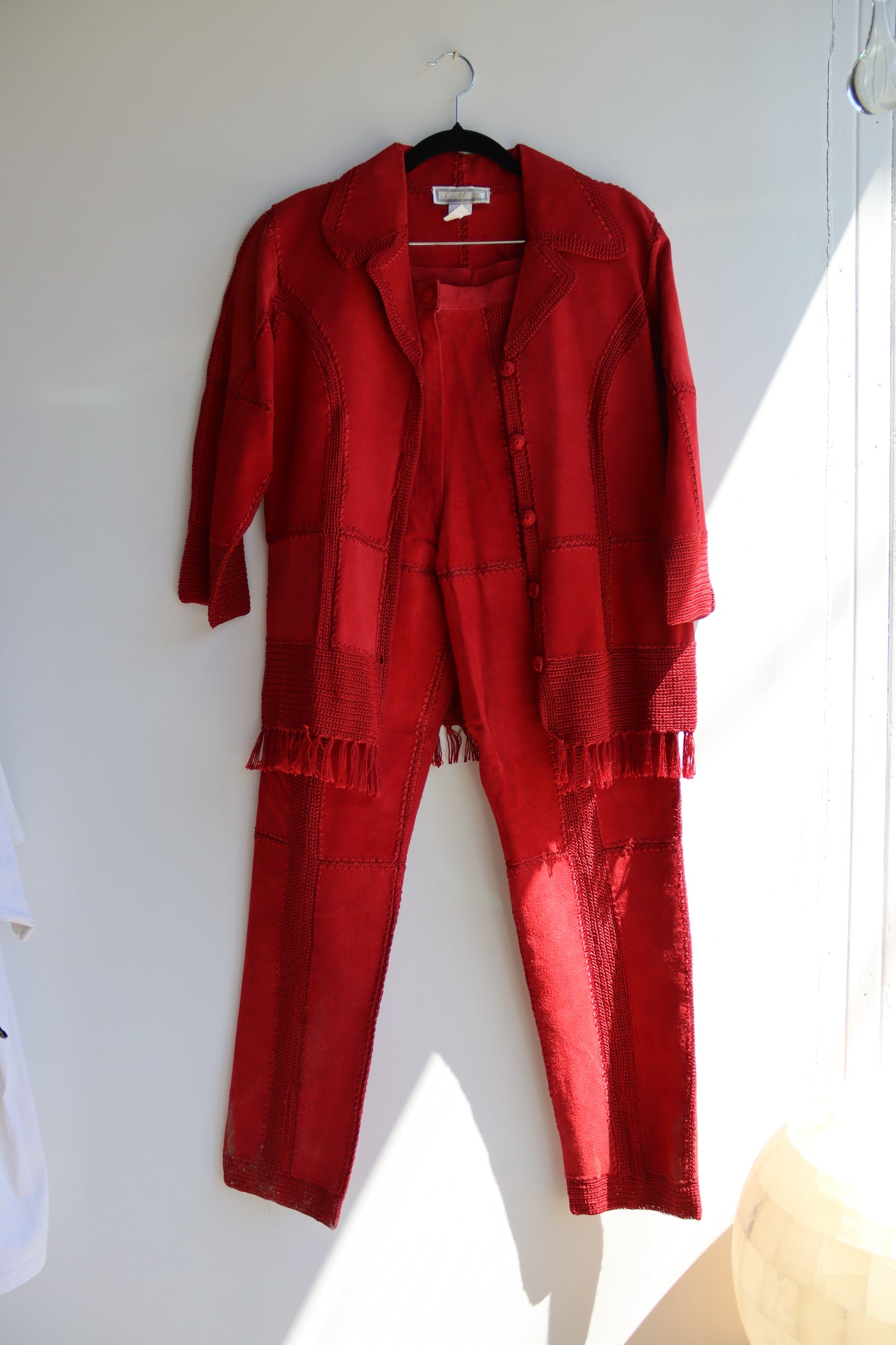 S.D.H Red Leather Set