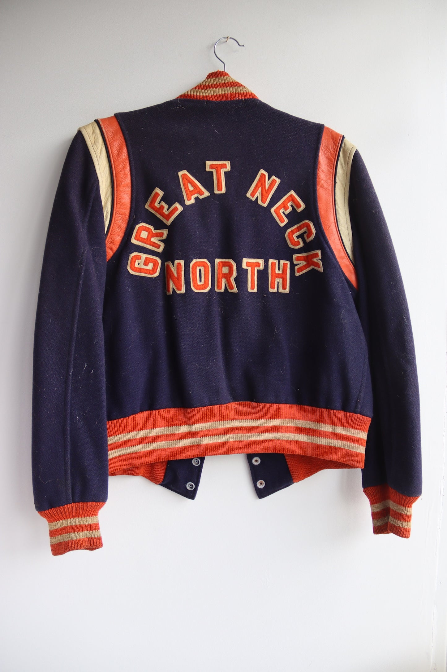 Vintage 60s Swimming Letterman Jacket