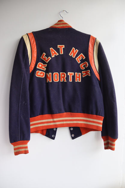 Vintage 60s Swimming Letterman Jacket