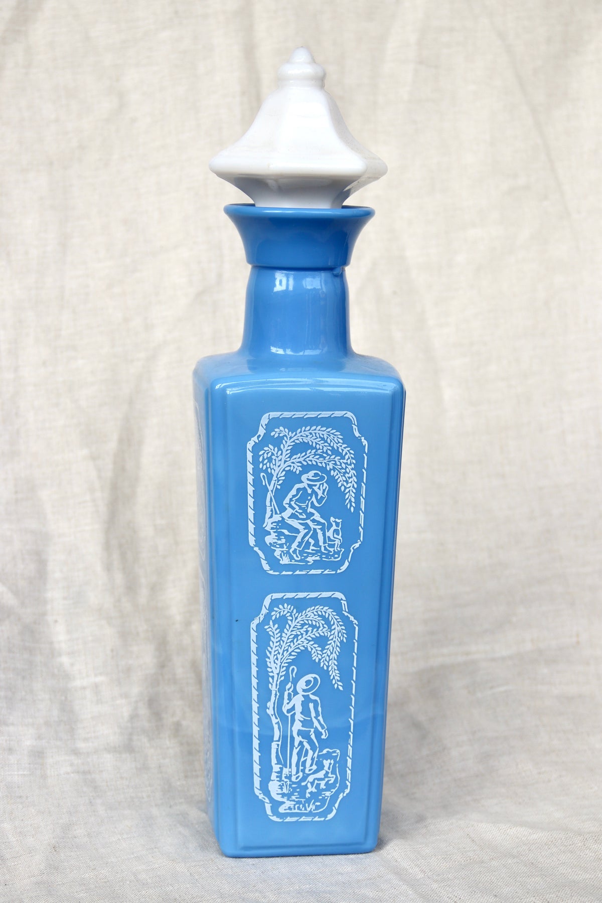 Vintage Milk Glass Bottles