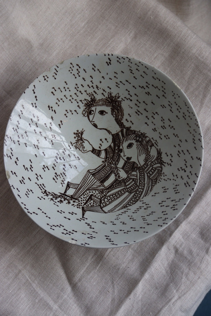 Wiinblad Earthenware Bowl