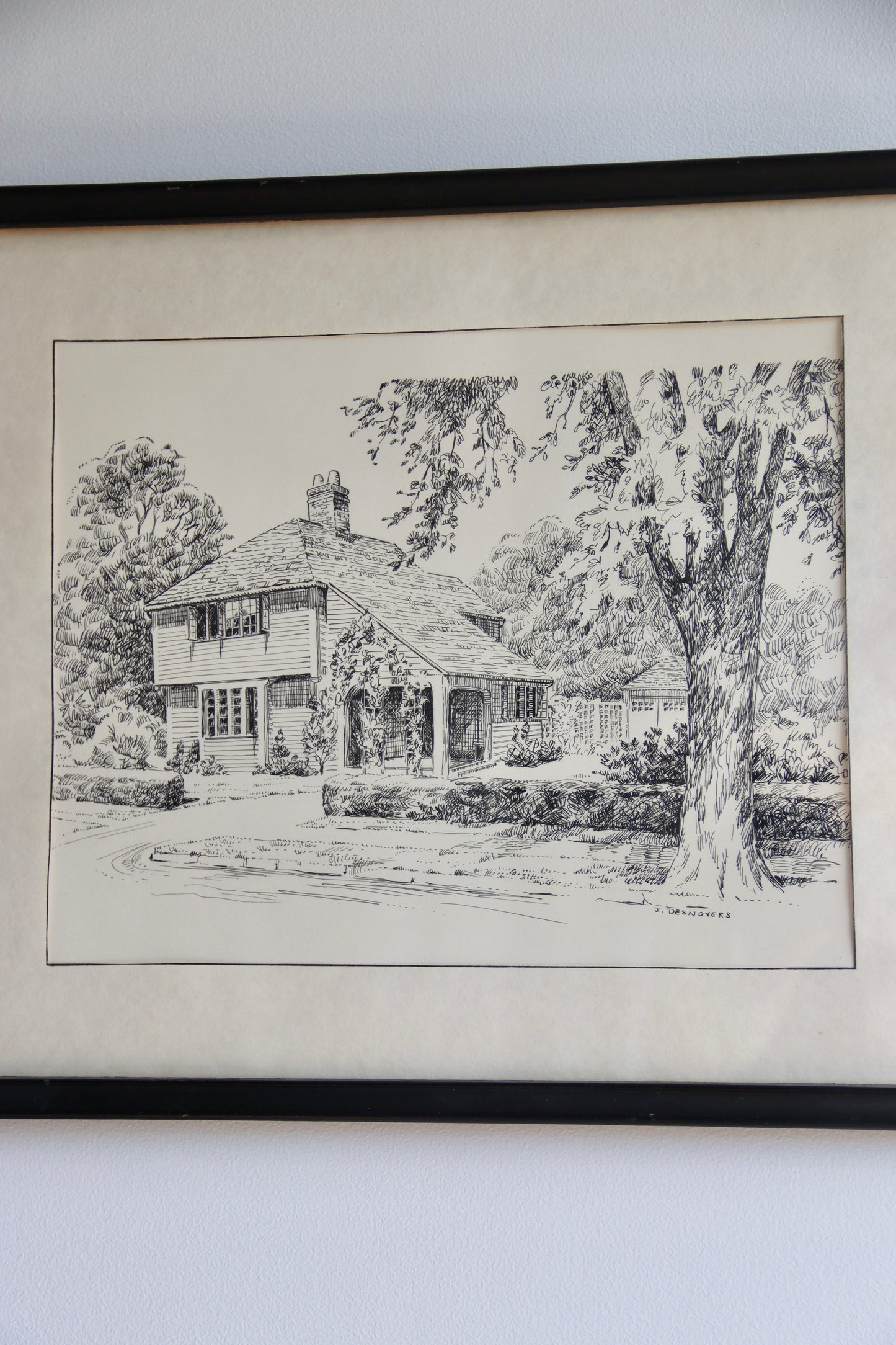 Vintage Sketch Print