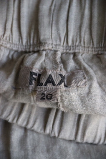 Flax Linen Pants - 2X