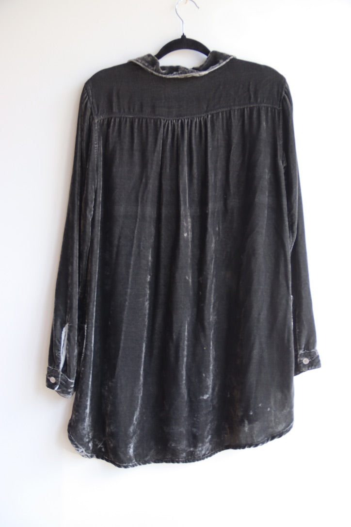 C.P. Shades Velvet Grey Top