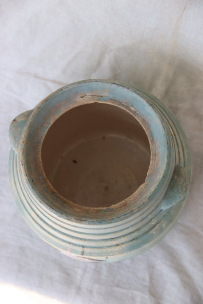 Hand Painted Ceramic Flower Pot