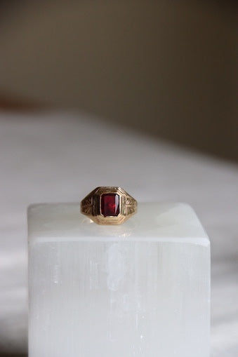 Vintage 10K Ruby Ring