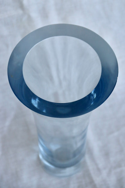 Signed Glass Vase