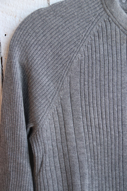 Tory Burch Grey Cashmere and Silk Sweater