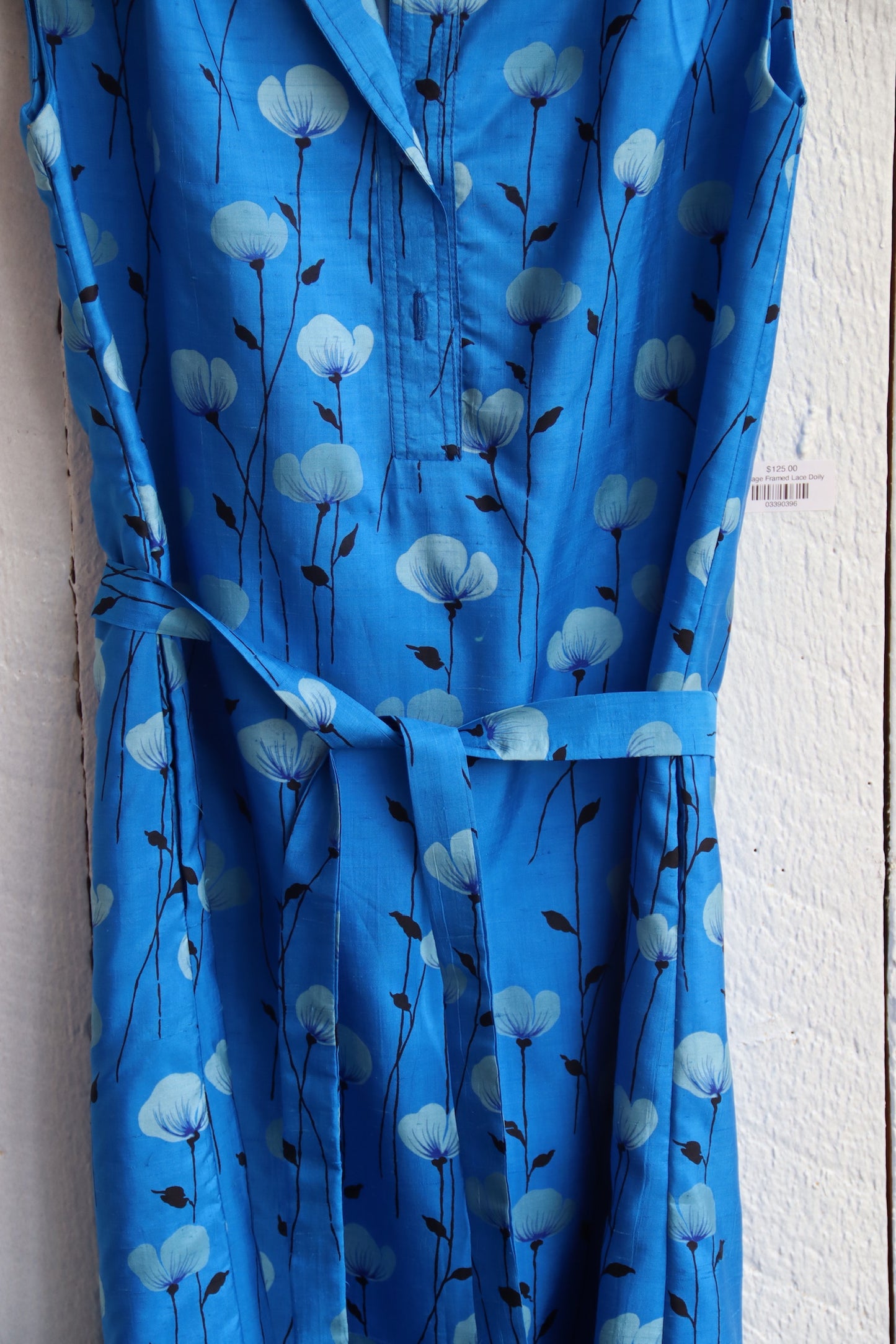 Melissa Thai Blue Dress - 1990s