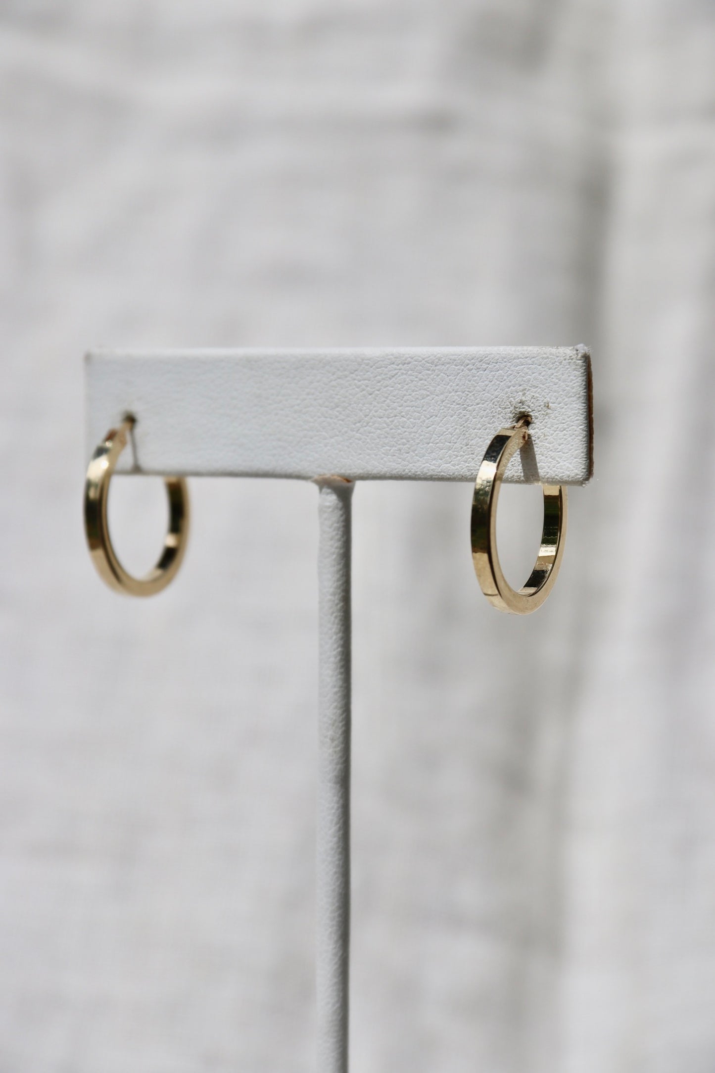Hoop Earrings - 14K Gold