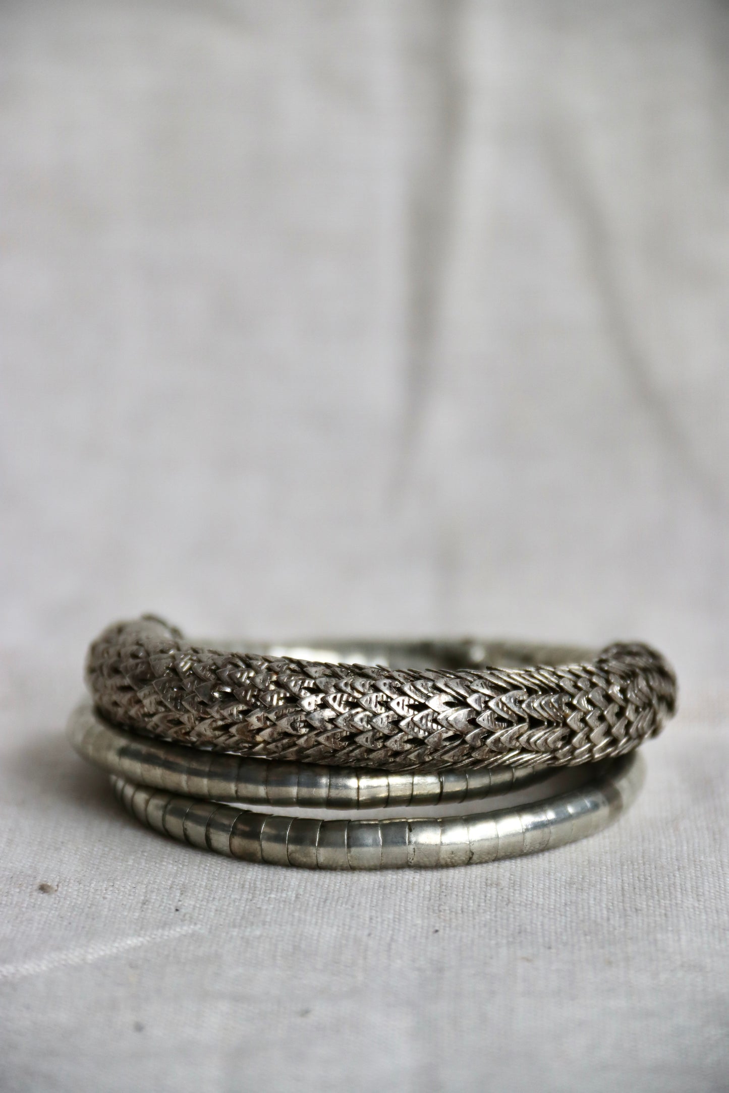 Silver Wrap Bracelet