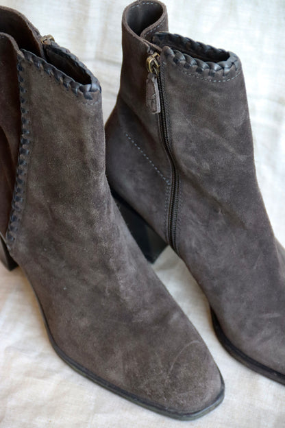 Frye Suede Ankle Boots