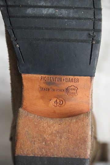 Fiorentini + Baker Brown Suede Knee High Boots