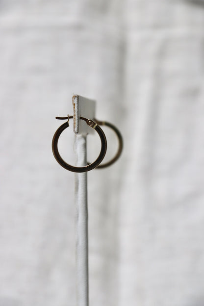 Hoop Earrings - 14K Gold