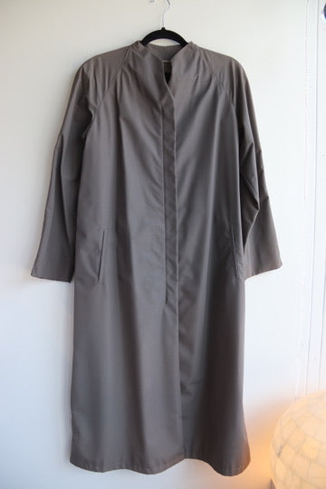 Giorgio Armani Grey Trench Coat