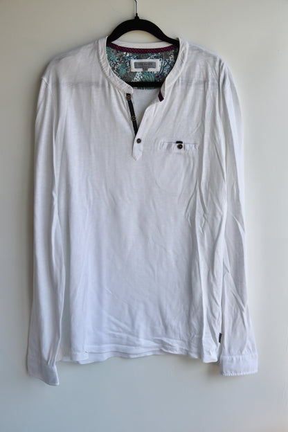 Ted Baker White Long Sleeve Tshirt