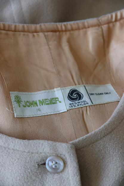 John Meyer Tan Pants and Top Set