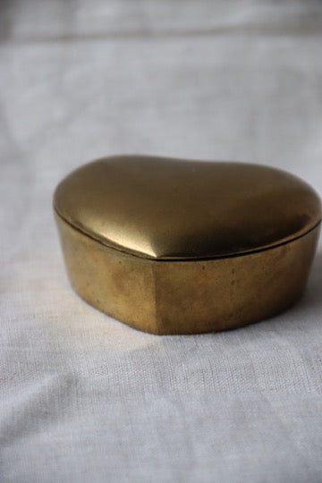 Brass Heart Box