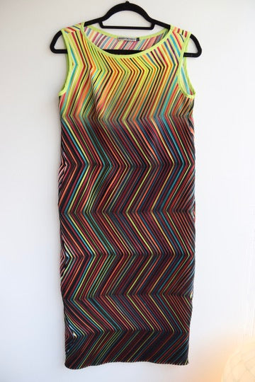 Issey Miyake Neon Dress