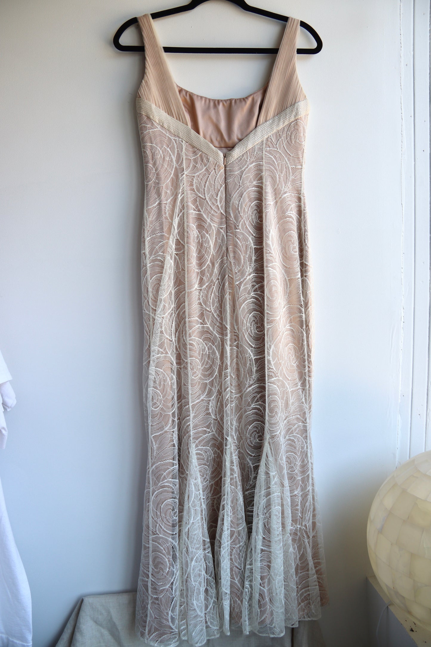 Carmen Marc Valvo Lace Dress