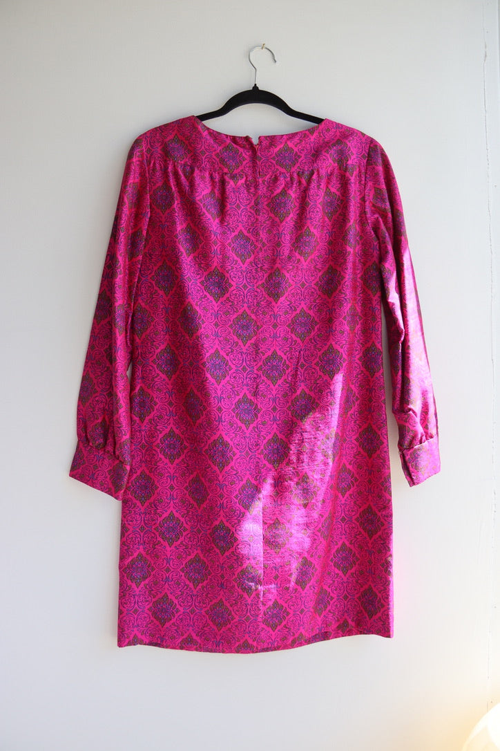 Vintage Maison's Hot Pink Dress
