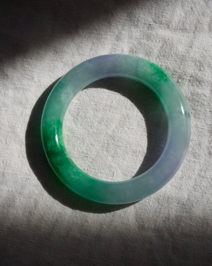 Jadeite Hololith Bangles