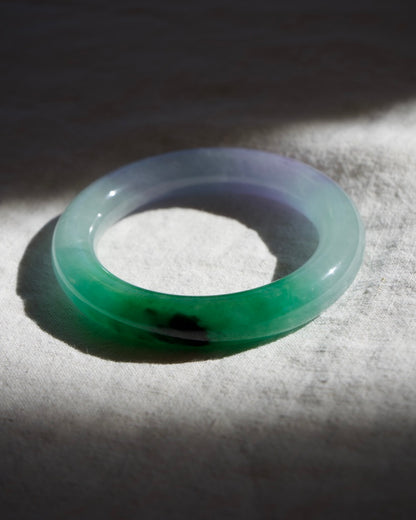 Jadeite Hololith Bangles