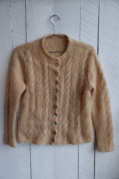 Vintage Mohair Button Down Sweater