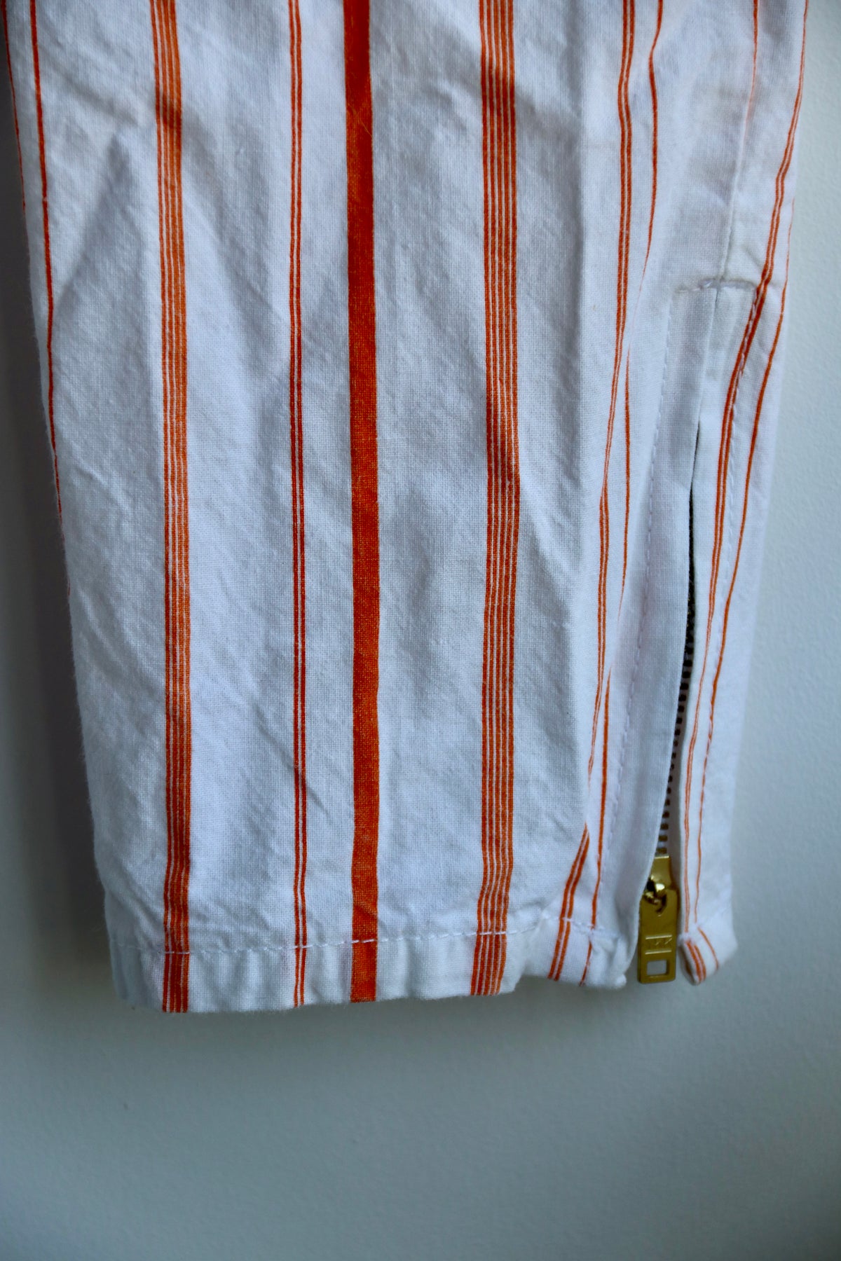 Vintage Filippo Toti Striped Cotton Pants