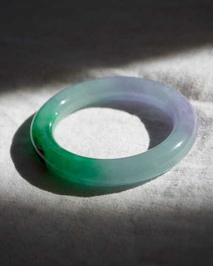 Jadeite Hololith Bangles