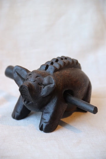 Wooden Pig Musical Instrument