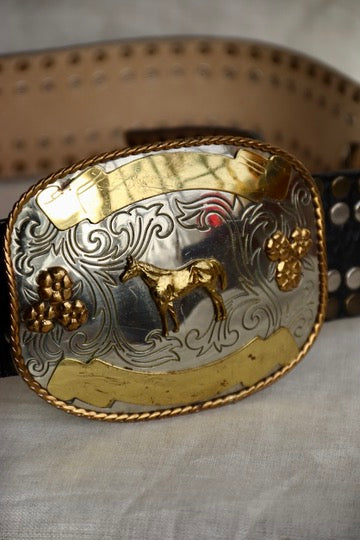 Vintage Large Western Belt