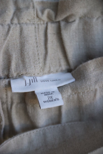 J. Jill Linen Shorts - 2X