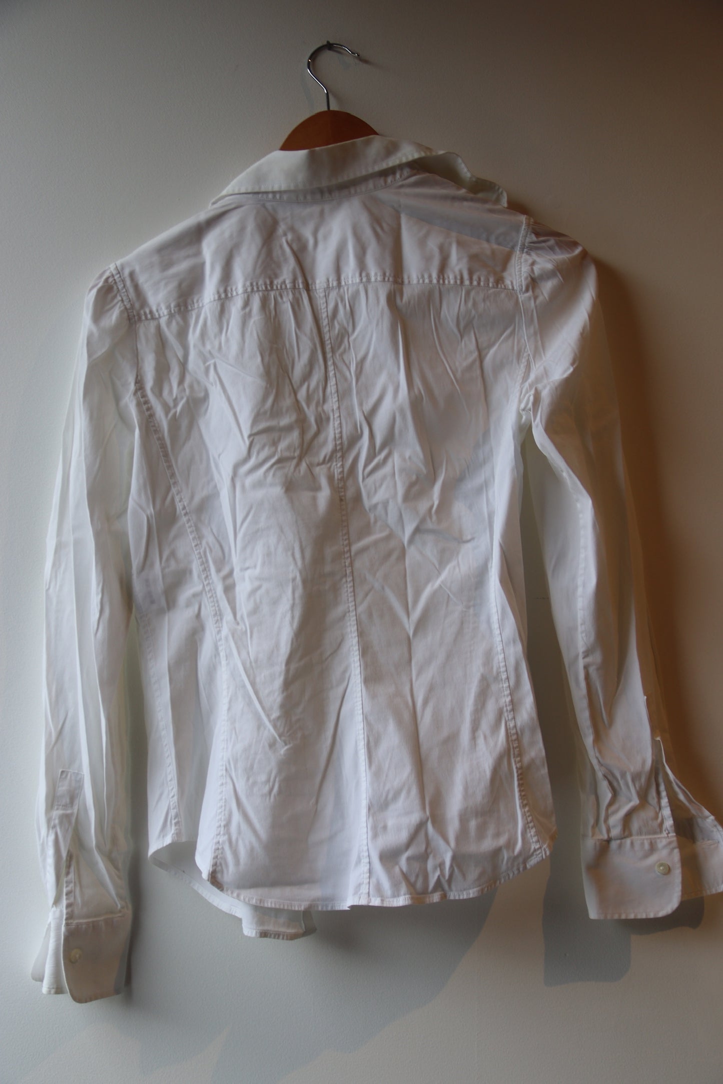 Loro Piana White Button Down Top - as is