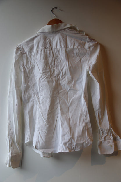 Loro Piana White Button Down Top - as is