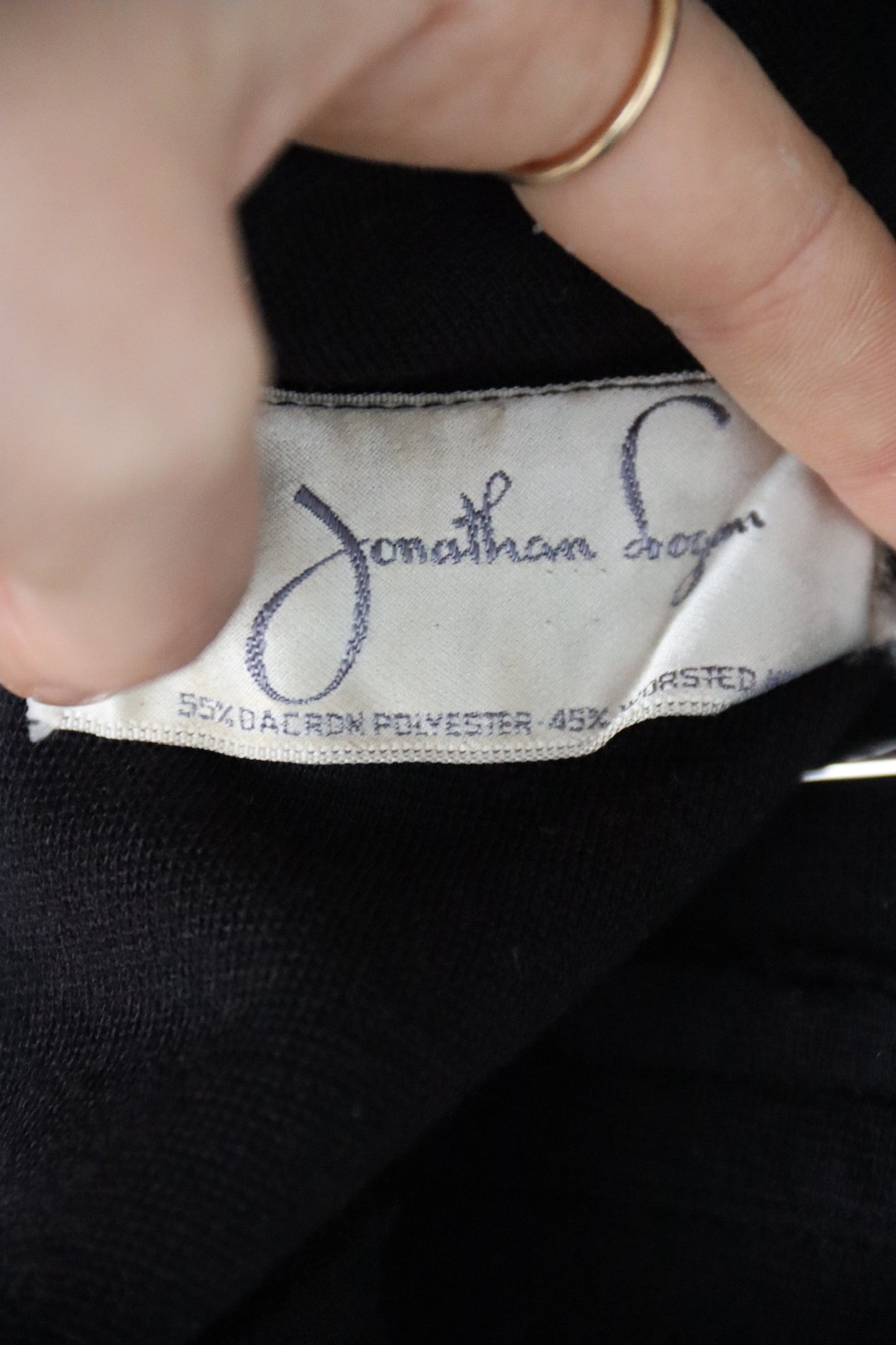 Jonathan Logan Black Dress