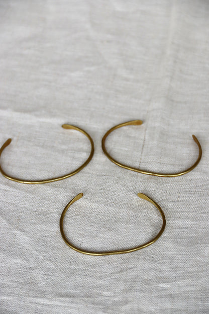 Set of 3 Marisa Mason Brass Bracelets