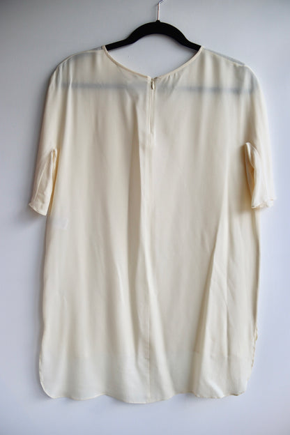 Longchamp White Silk Top