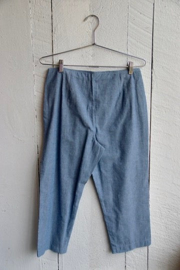 Vintage Blue Capris