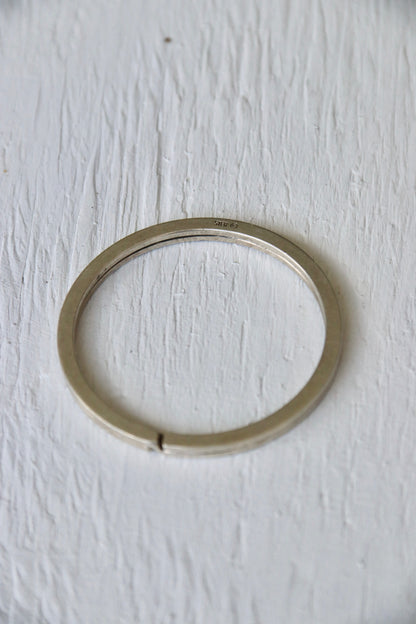 Sterling Silver Keyring