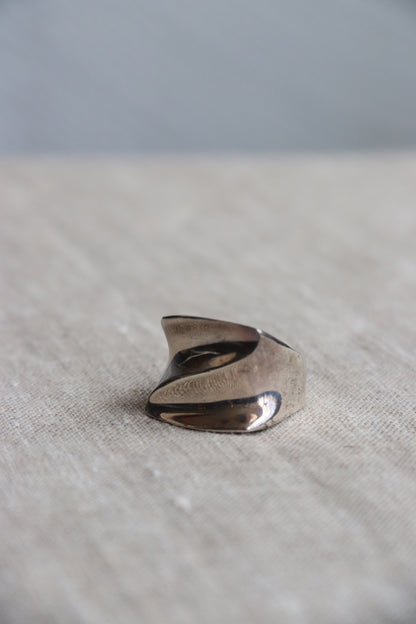 Sterling Silver Wave Ring