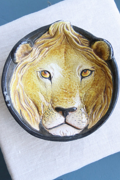 Vintage Italian Lion Bowl
