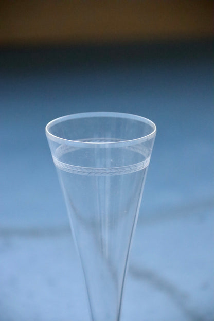 Set of 2 Vintage Champagne Flutes