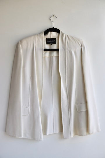 Giorgio Armani White Jacket