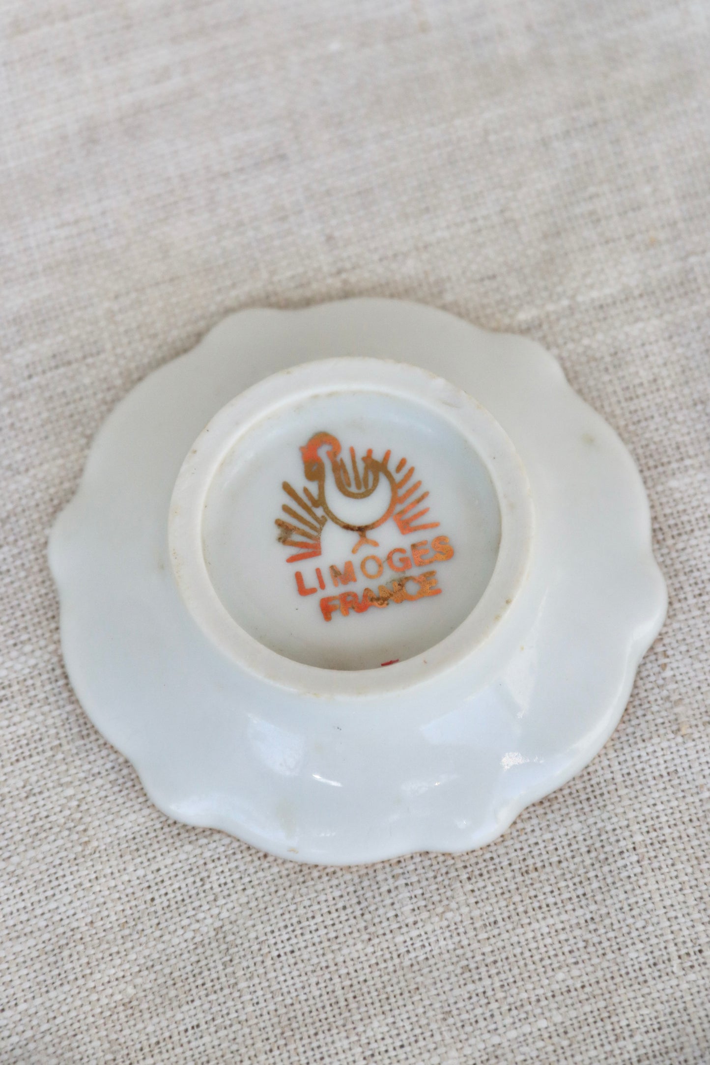 Limoges Miniature Napolean Dish