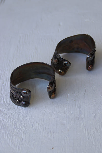Antique Sterling Silver Cuff Bracelets