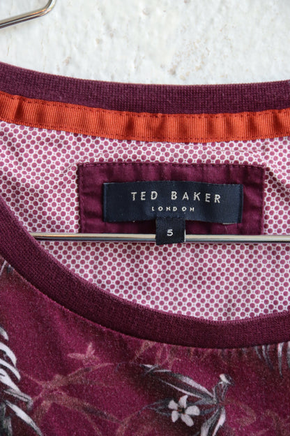 Ted Baker Men's Maroon Top