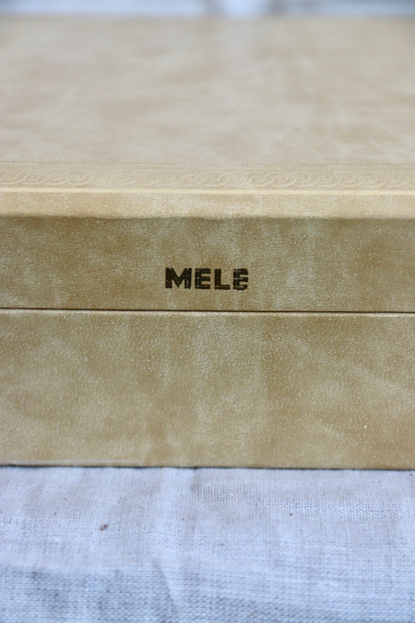Vintage Mele Jewelry Box
