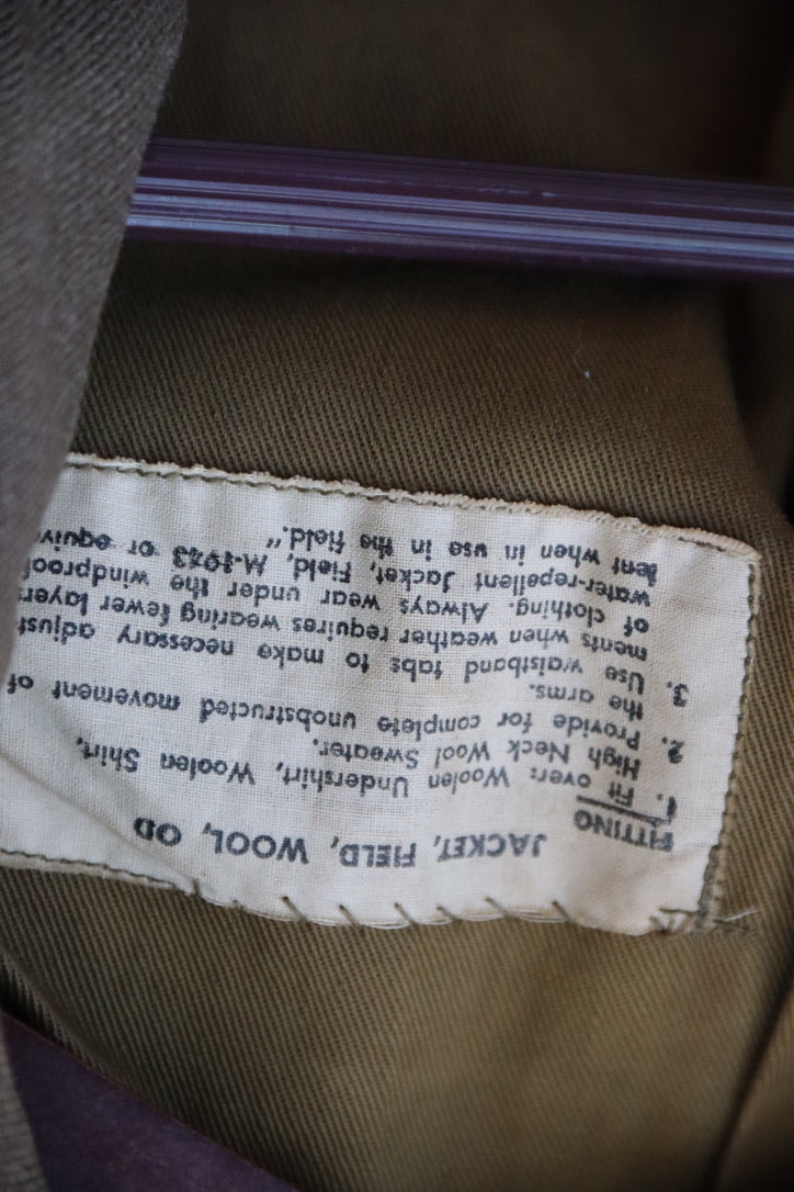 Vintage Wool Ike Army Jacket